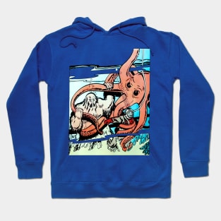 Monster Octopus Giant Marine Adventure Fantasy Hoodie